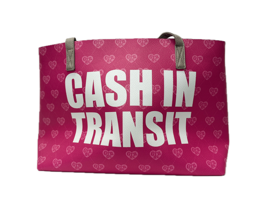 Cash in Transit Pink Tote
