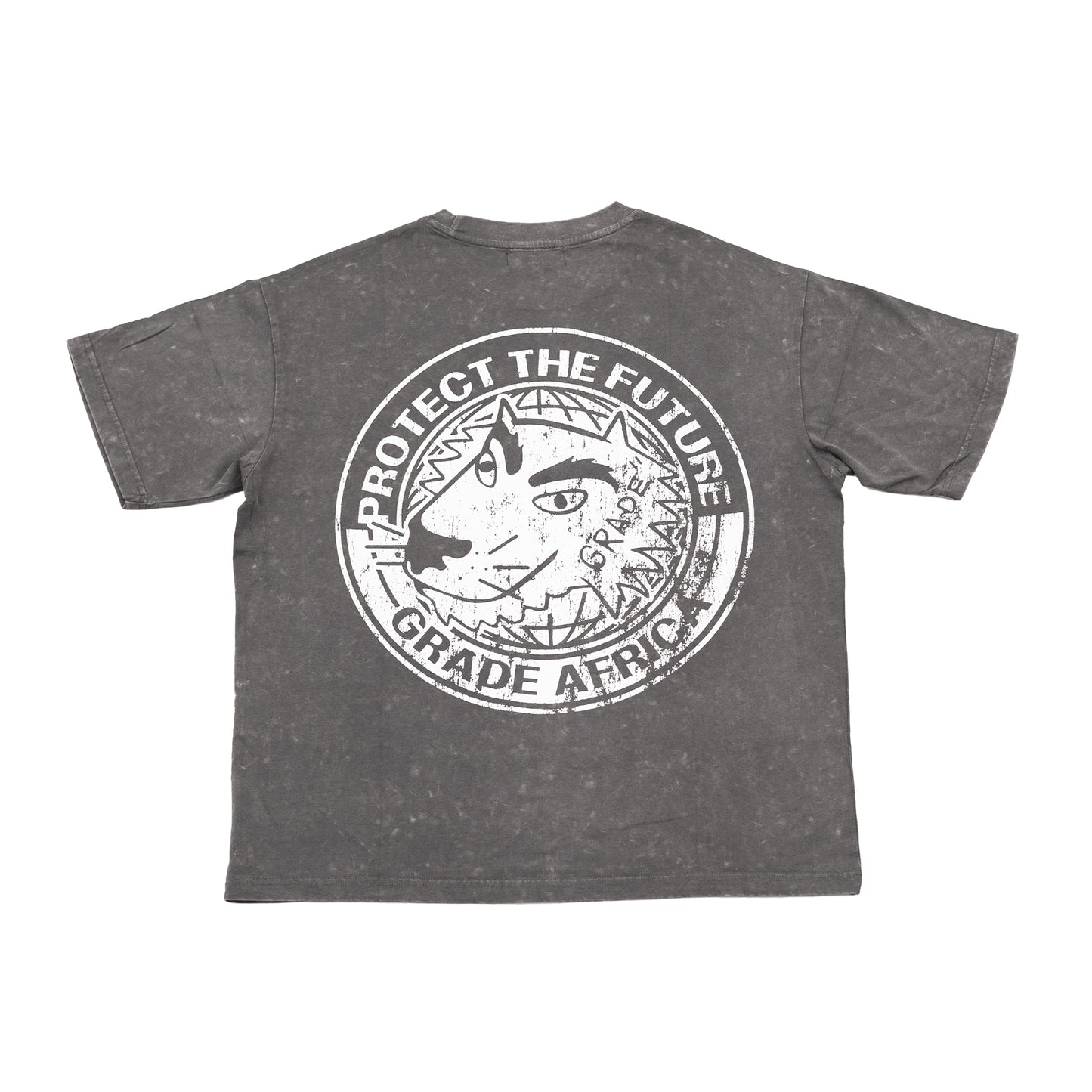 Protect The Future Charcoal Oversized Tee