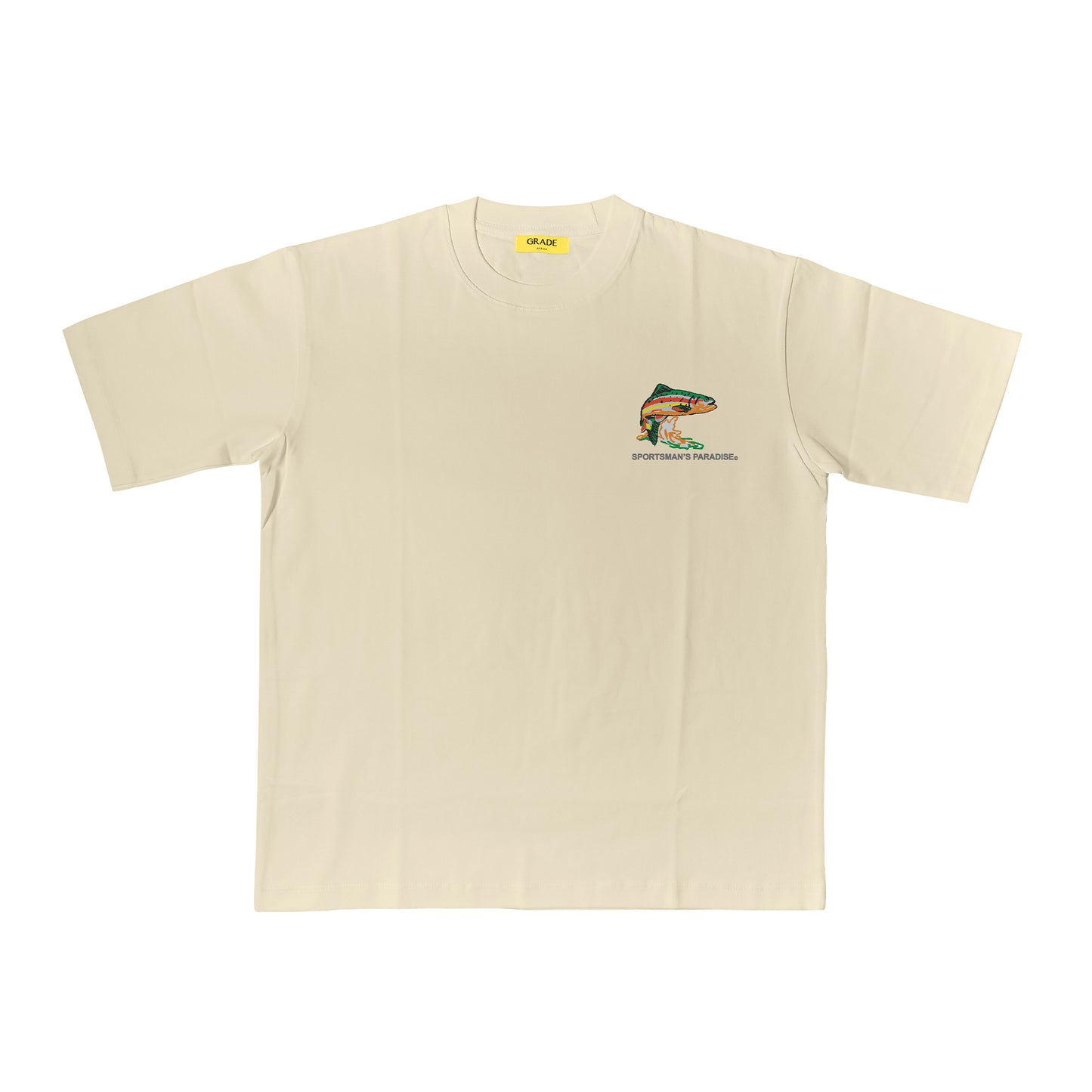 Alaska Sportsman Paradise Cream Collab Tee