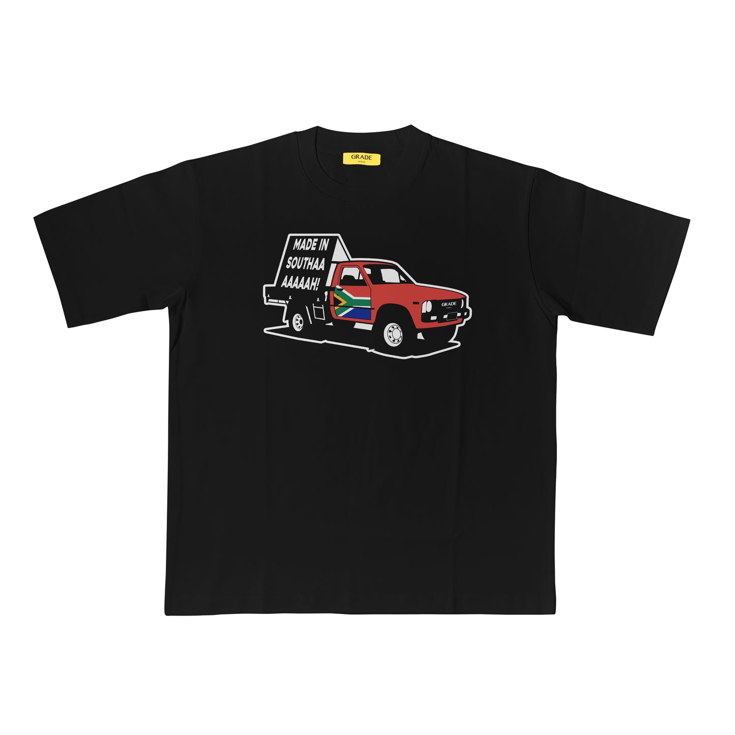 Made in South Ahhhh Black Tee