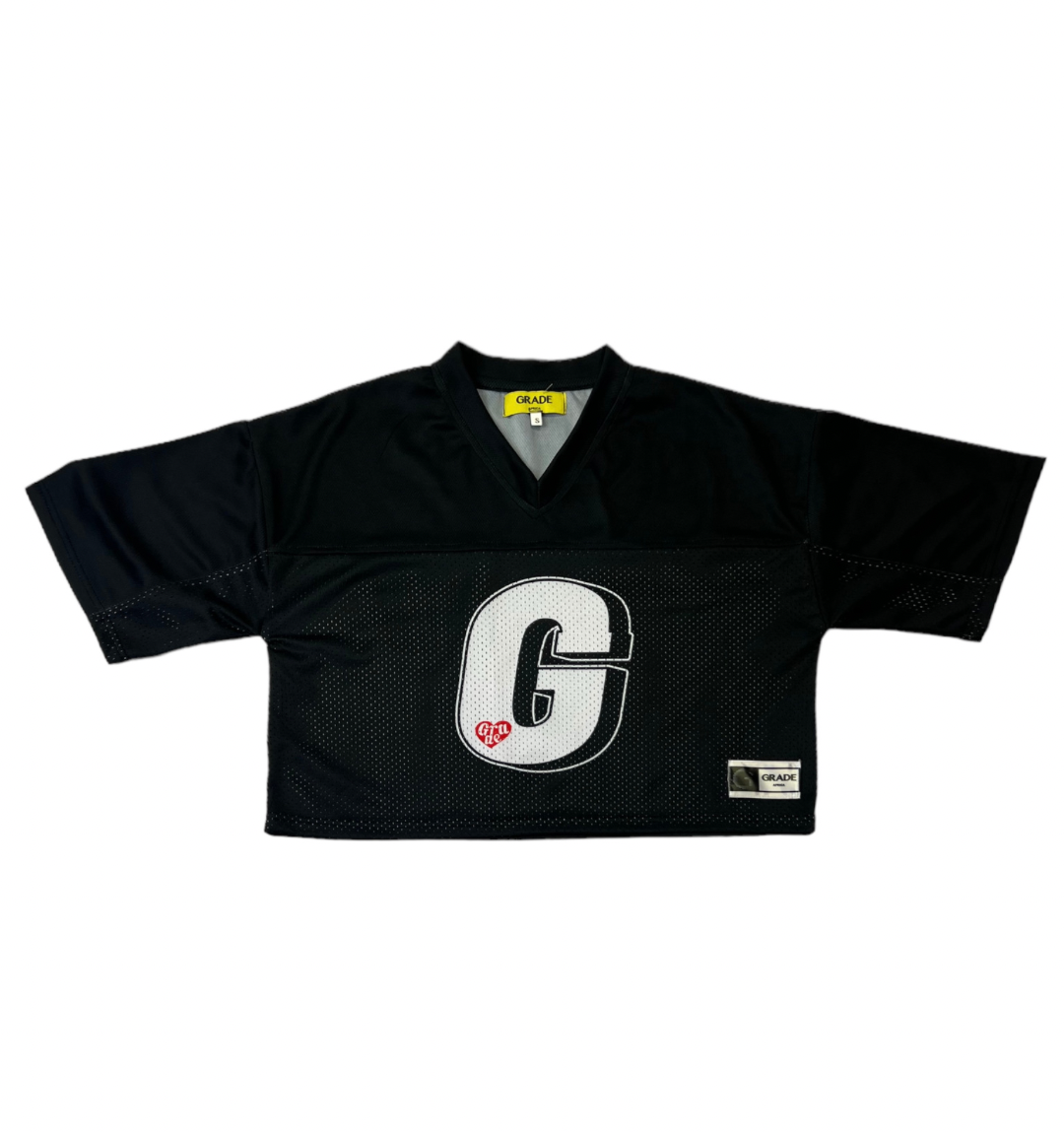 G Team Jersey Black Crop