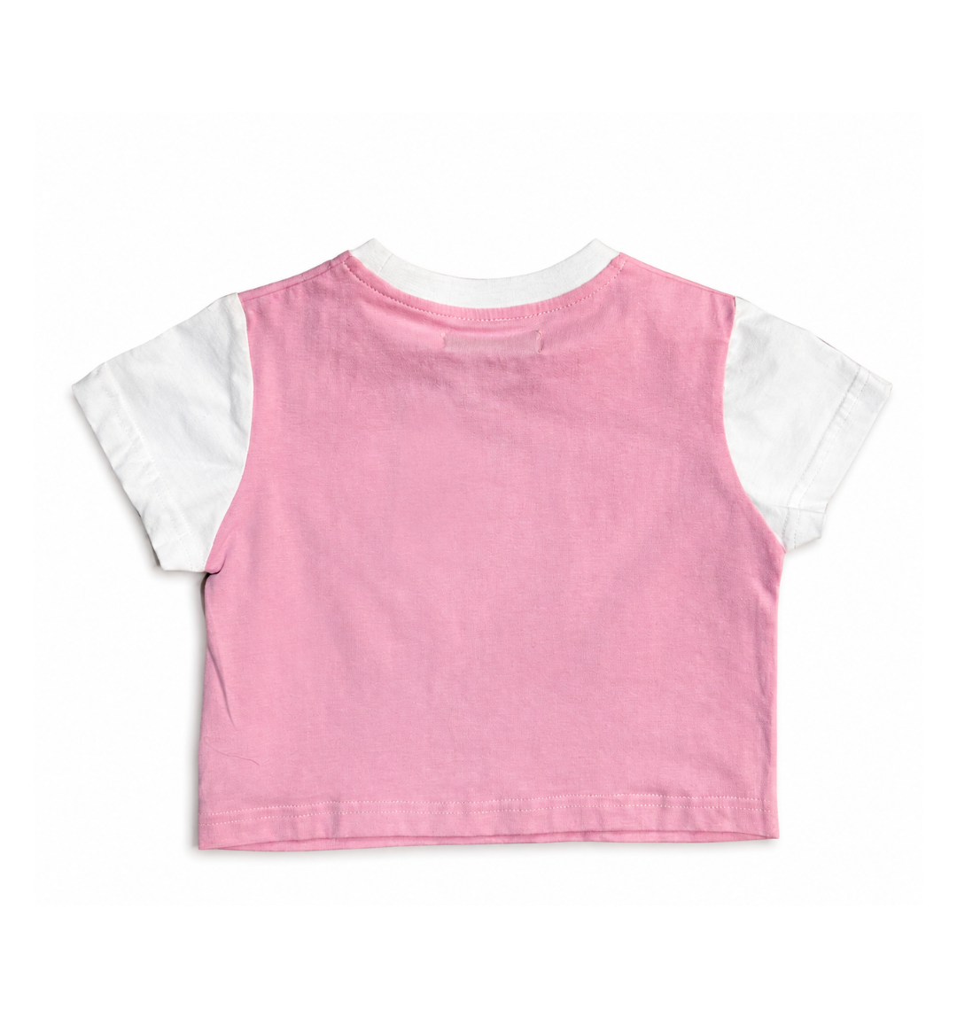 Skull Baby Tee Pink