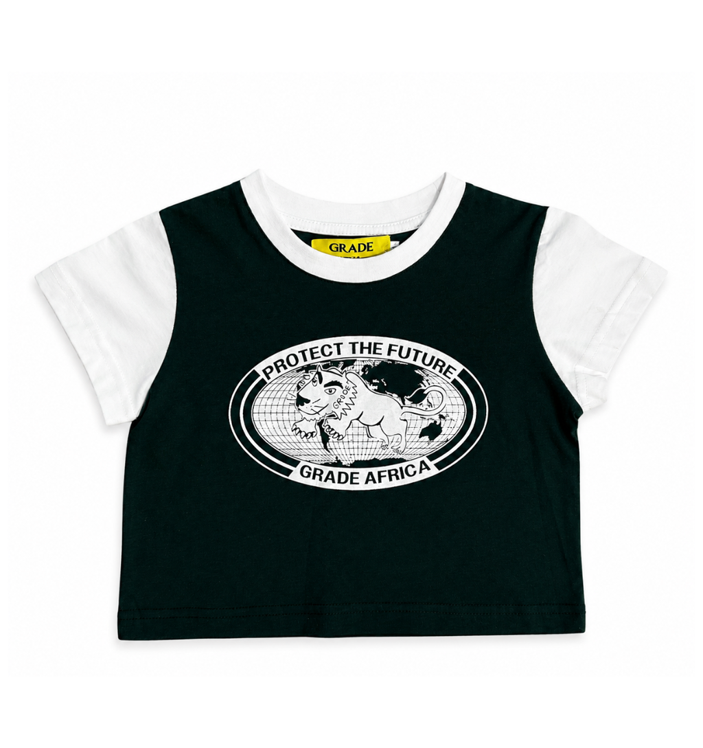 Protect The Futute Baby Tee Forest Green