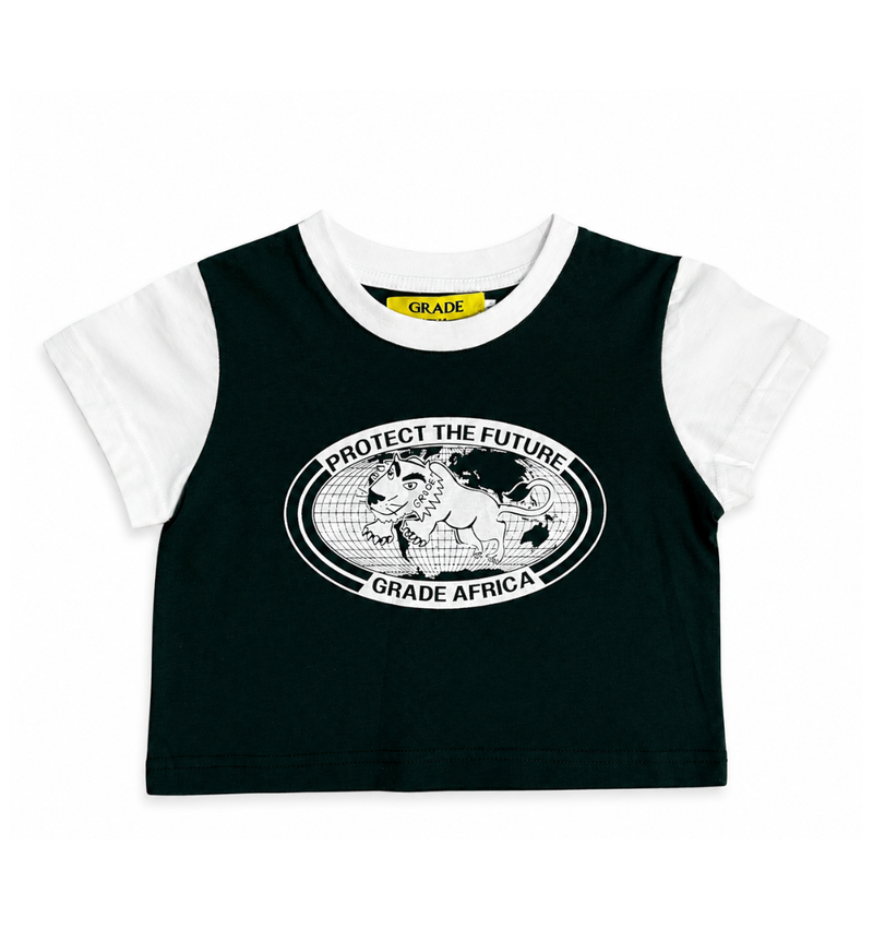 Protect The Futute Baby Tee Forest Green