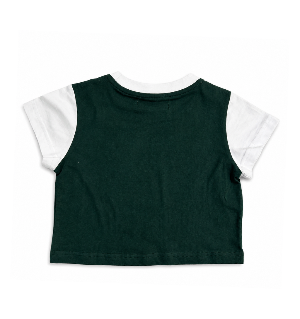 Protect The Futute Baby Tee Forest Green