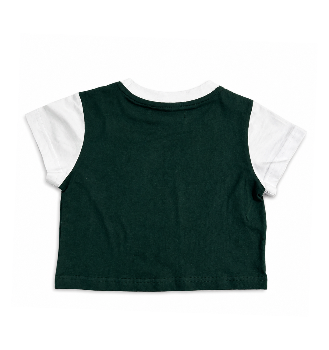 Protect The Futute Baby Tee Forest Green