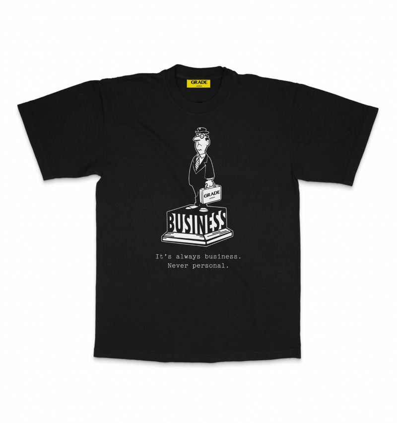 Standing on Business Tee - Black