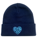 Grade Heart Beanie - Midnight Tide