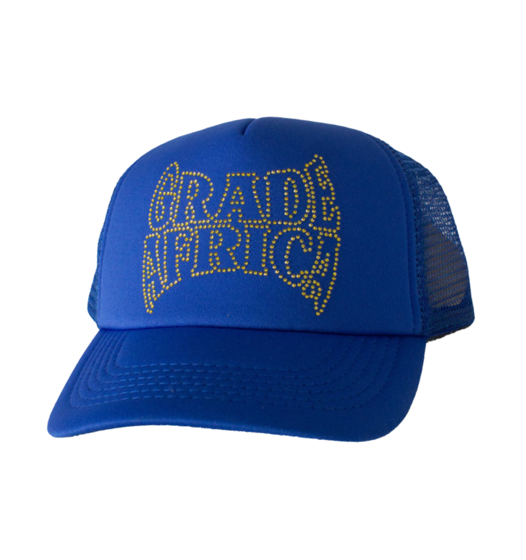 Grade Rhine Stone Trucker