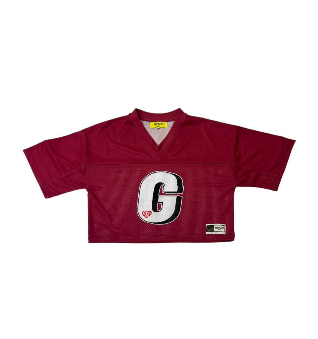 G Team Jersey Magenta Crop