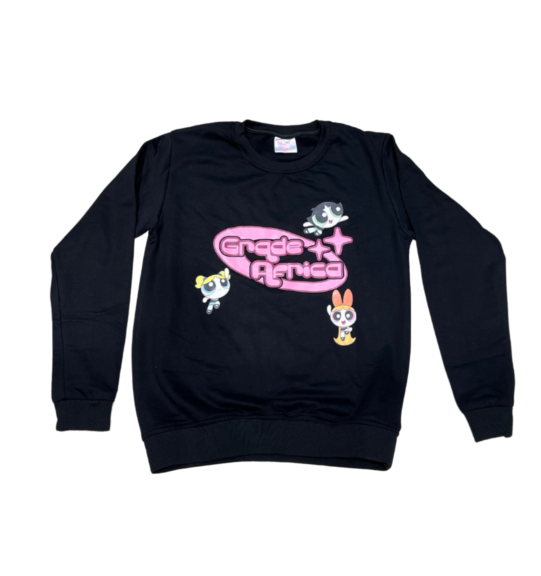 The Powerpuff Girls x Grade Africa - Crewneck