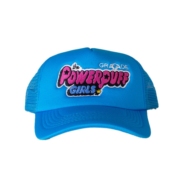 The Powerpuff Girls x Grade Africa - Blue Trucker Hat