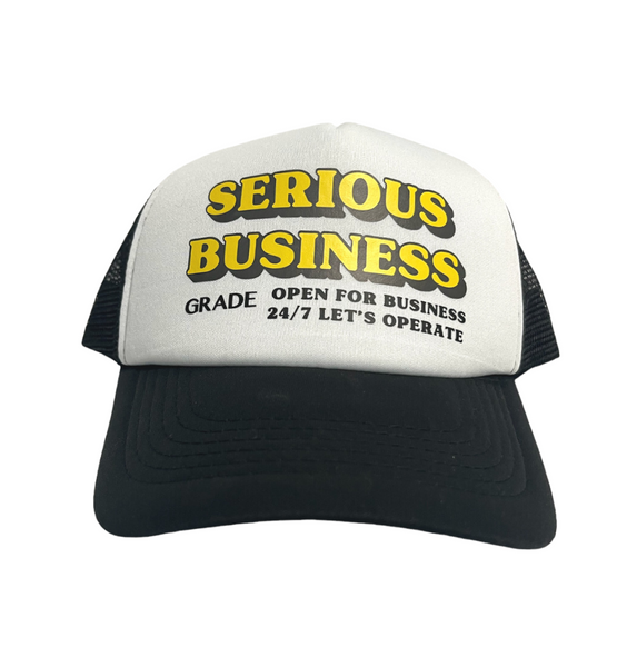 Serious Business Trucker Hat