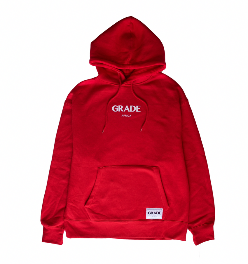 Red Classic Logo Hoodie