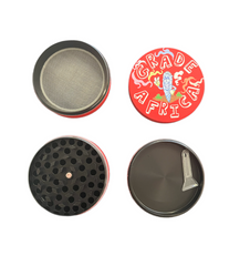 Large Herb Grinder - Red
