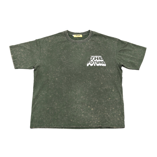 Protect The Future Olive Oversized Tee