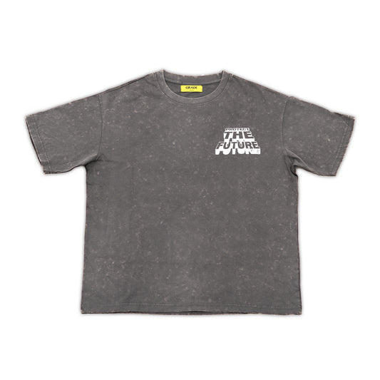 Protect The Future Charcoal Oversized Tee