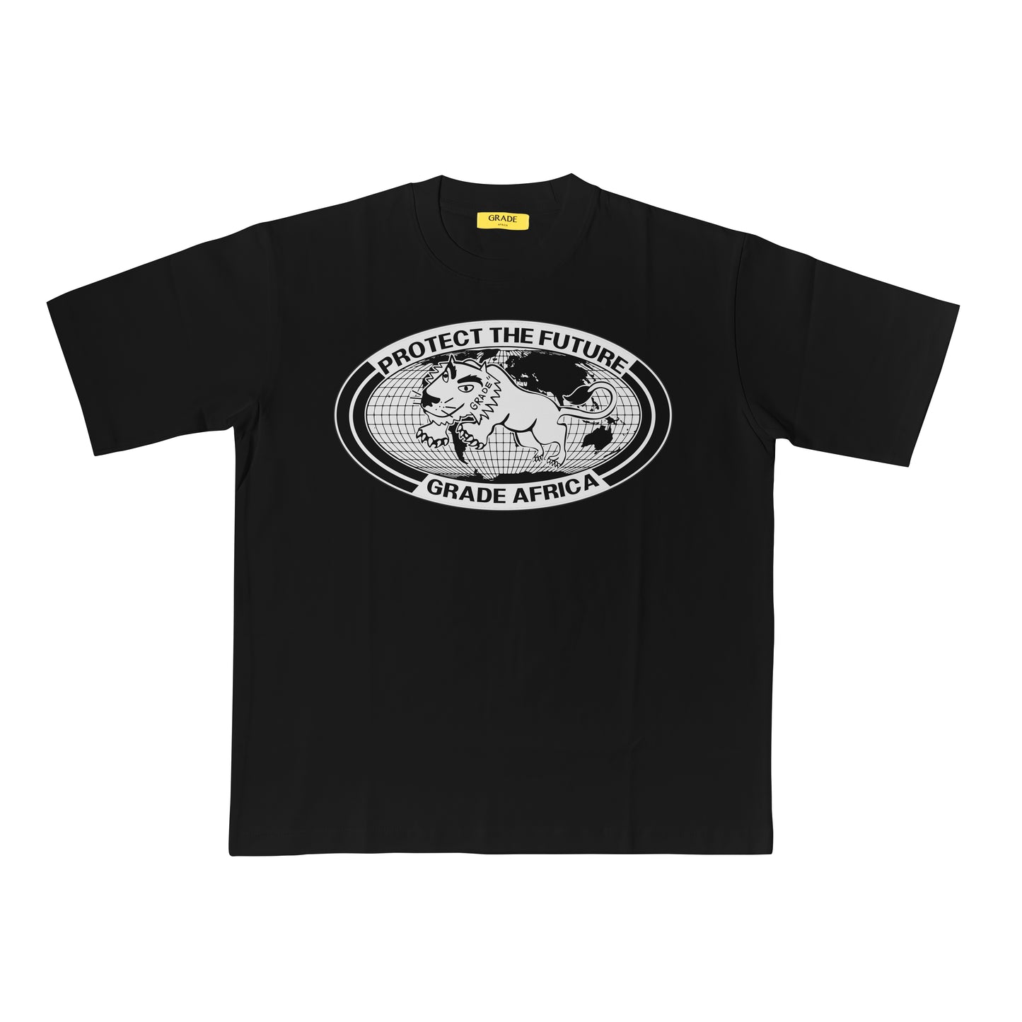 Protect The Future Lioness Black Tee