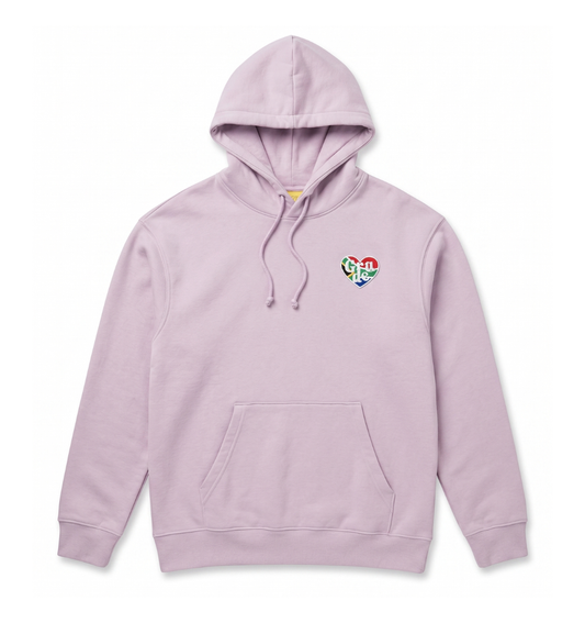 Pink Grade Heart Hoody