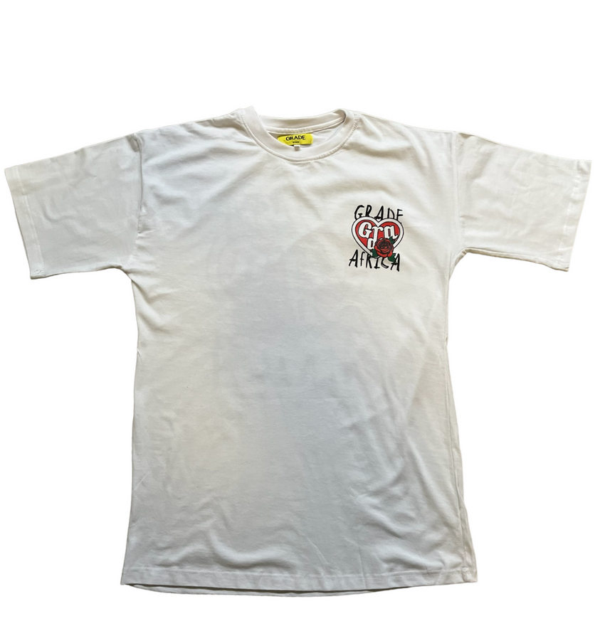 Grade Love in the Air Tee - White