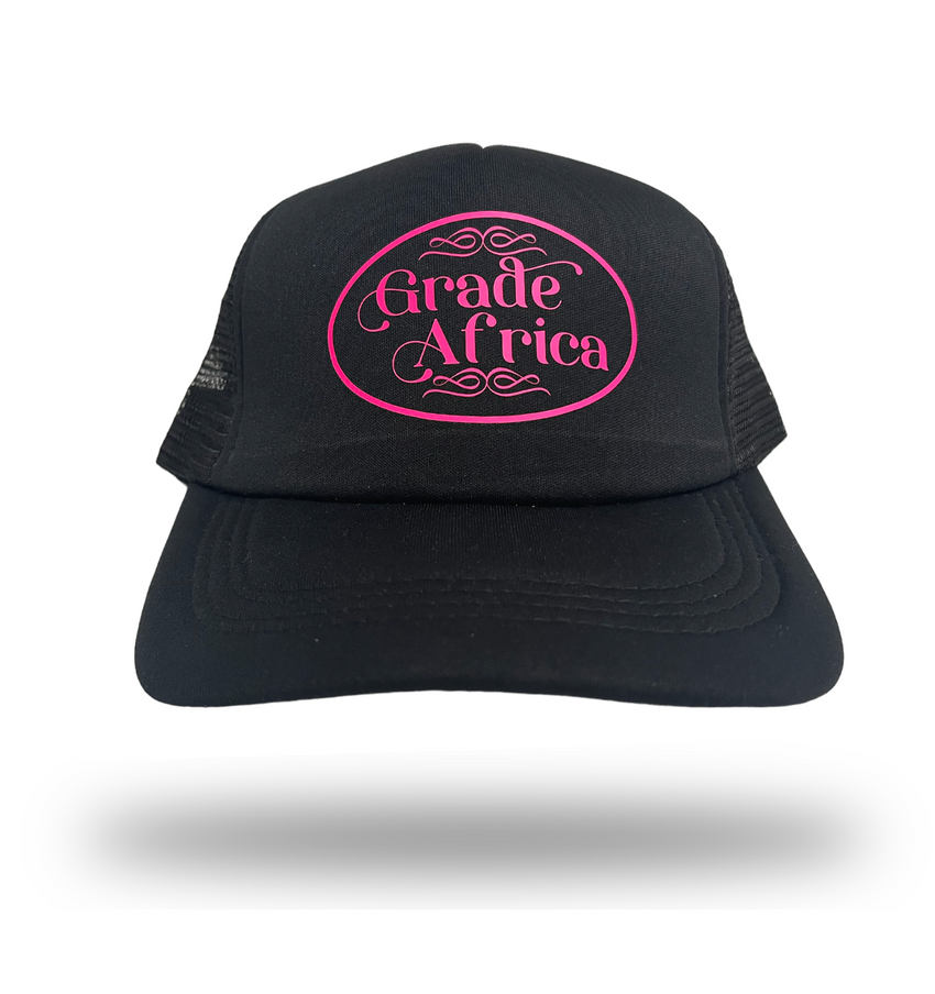 Antique Logo Trucker Hat Black