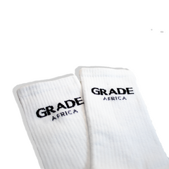 Grade white socks